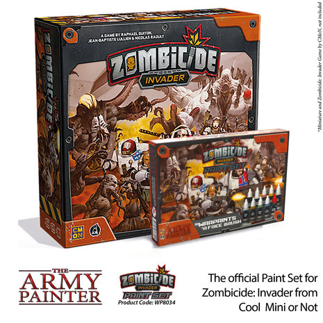 Zombicide Invader Paint Set (The Army Painter)