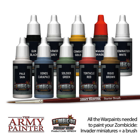 Zombicide Invader Paint Set (The Army Painter)