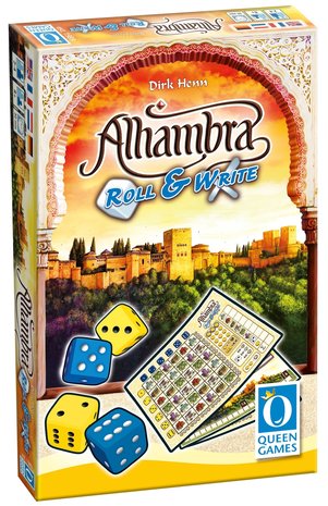 Alhambra – Roll & Write – Dobbelspel (Queen Games)