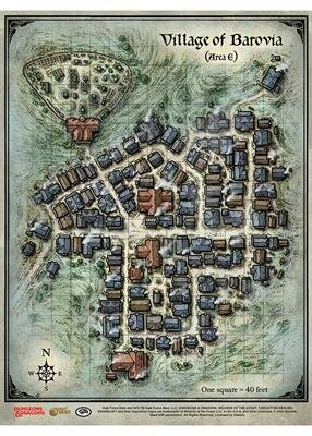 Dungeons & Dragons: Curse of Strahd (Map Set)
