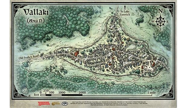 Dungeons & Dragons: Curse of Strahd (Map Set)