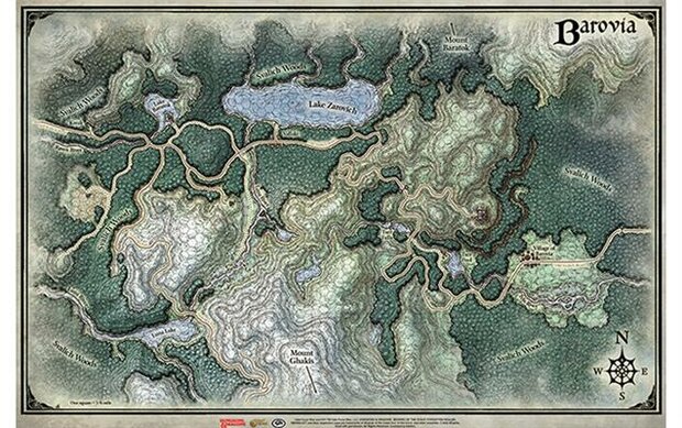 Dungeons & Dragons: Curse of Strahd (Map Set)