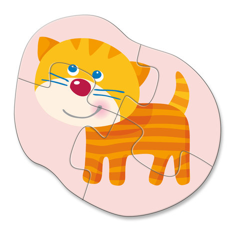 4 Eerste Puzzels: Jonge Dieren (2+)