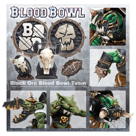 Blood Bowl: Black Orc Blood Bowl Team (The Thunder Valley Greenskins)
