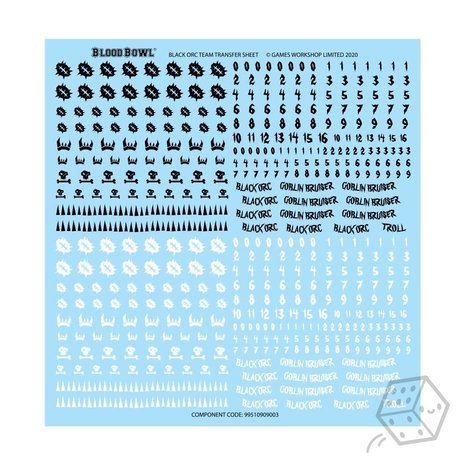 Blood Bowl: Black Orc Blood Bowl Team (The Thunder Valley Greenskins)