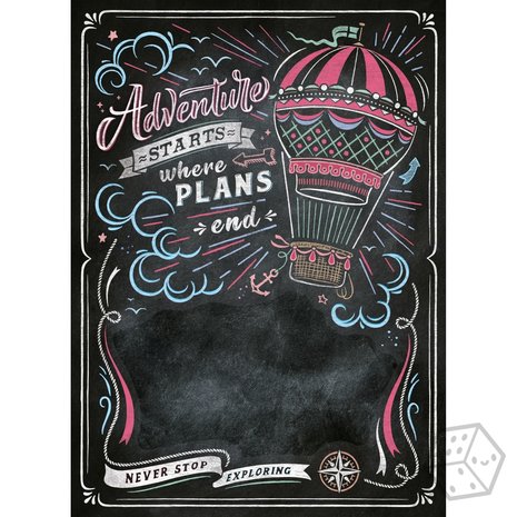 Travel - Black Board Puzzle (1000)