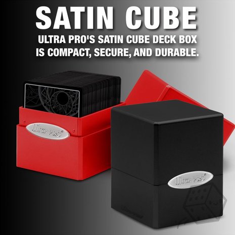 Ultra Pro Cube Deck Box (Black)