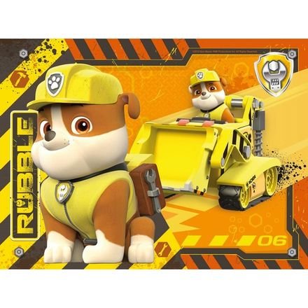 Paw Patrol: Puppies op Pad - 4 in a Box Puzzel (12+16+20+24)
