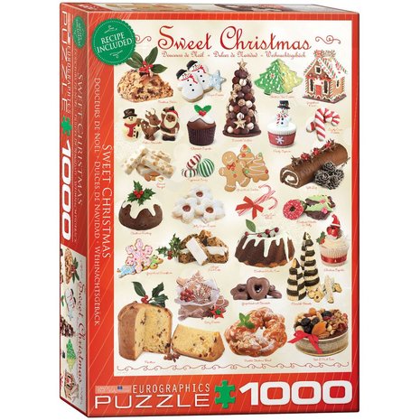 Sweet Christmas - Puzzel (1000)