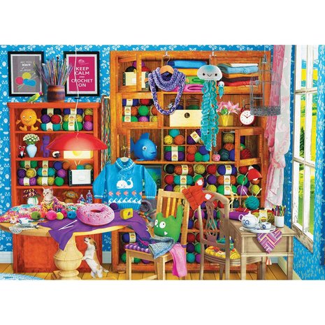 All you knit is love - Puzzel (1000)