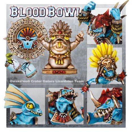 Blood Bowl: Gwaka'moli Crater Gators (Lizardmen Blood Bowl Team)