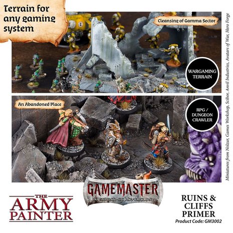Gamemaster Terrain Primer: Ruins & Cliffs (The Army Painter)