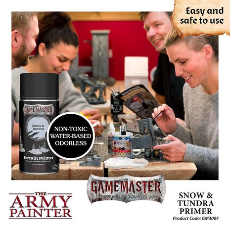Gamemaster Terrain Primer: Snow & Tundra (The Army Painter)