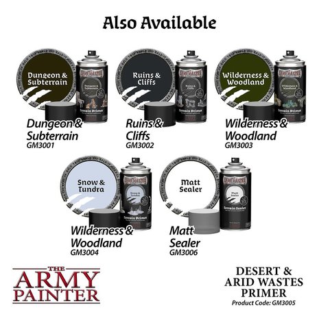 Gamemaster Terrain Primer: Desert & Arid (The Army Painter)