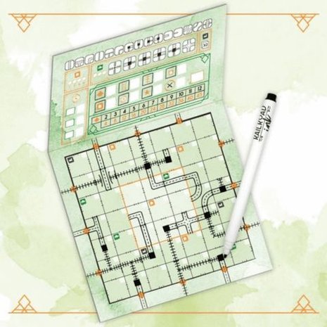 Railroad Ink Challenge [Natuurgroene versie]