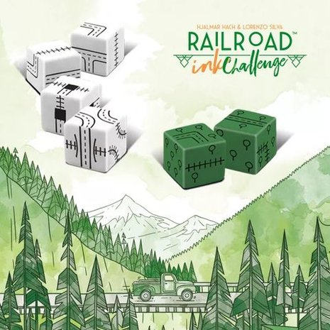 Railroad Ink Challenge [Natuurgroene versie]