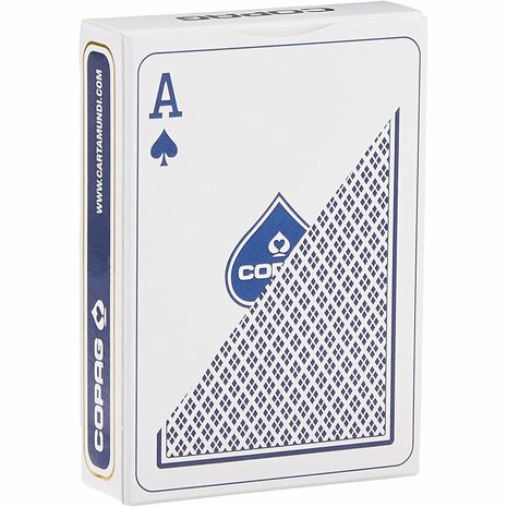 Playing Cards Blue 100% Plastic (Copag 310)