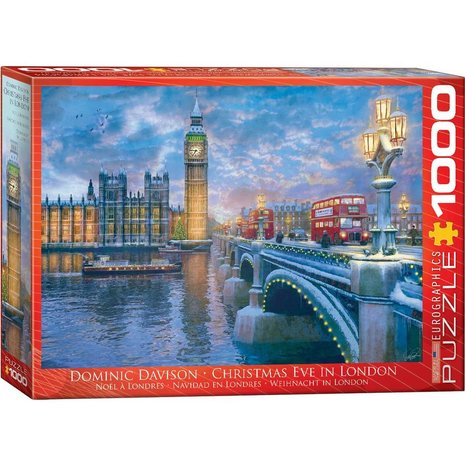 Christmas Eve in London - Puzzel (1000)