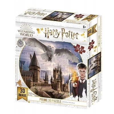 Harry Potter: Hogwarts & Hedwig - Prime 3D Puzzle (500)