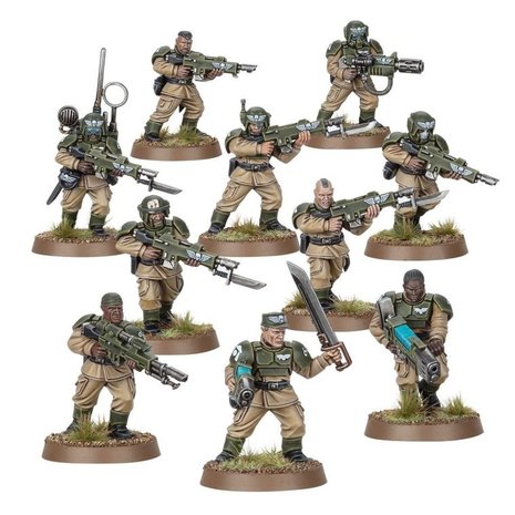 Warhammer 40,000 - Astra Militarum: Cadian Shock Troops