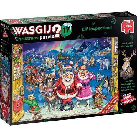 Wasgij Christmas Puzzel (#17): Elfinspectie (1000)