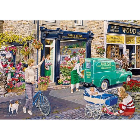 The Florist's Round - Puzzel (4x500)