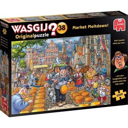 Wasgij Original Puzzel (#38): Kaasalarm! (1000)