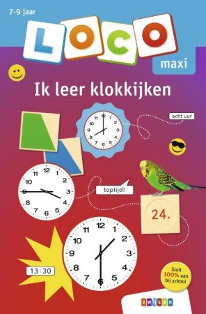 Loco Maxi Boekje - Ik leer klokkijken
