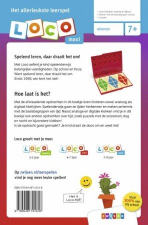 Loco Maxi Boekje - Ik leer klokkijken