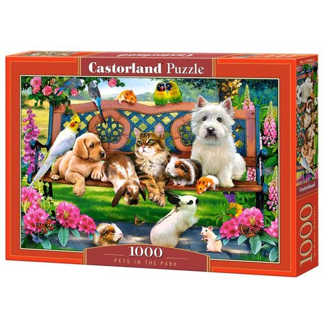 Pets in the Park - Puzzel (1000)
