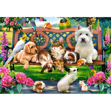 Pets in the Park - Puzzel (1000)