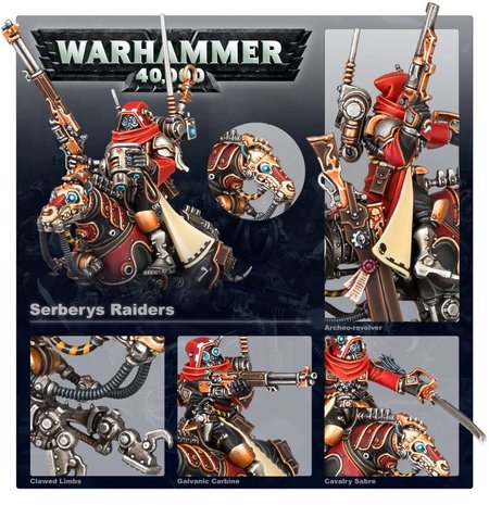 Warhammer 40,000 - Adeptus Mechanicus Serberys Raiders