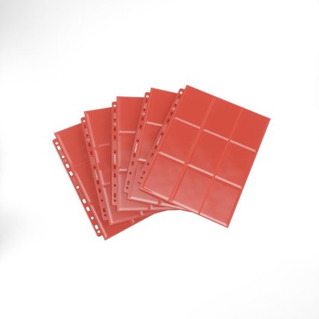 Sideloading 18-Pocket Pages Red (50)