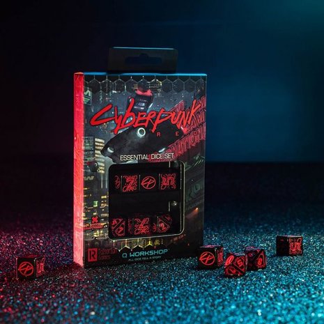Cyberpunk Red Essential Dice Set (7)