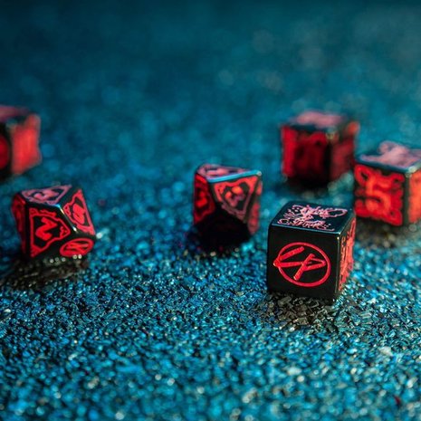 Cyberpunk Red Essential Dice Set (7)