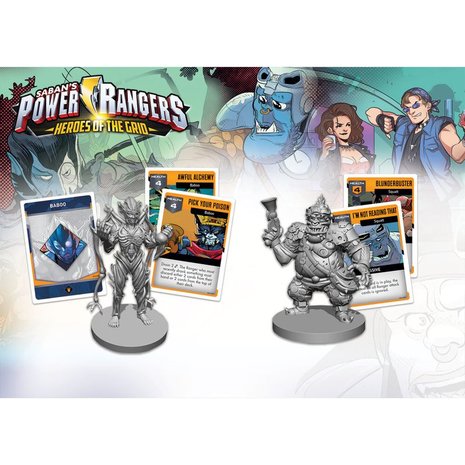 Power Rangers: Heroes of the Grid - Squatt & Baboo Character Pack