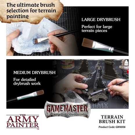 Gamemaster: Terrain Brush Kit (The Army Painter)