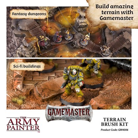 Gamemaster: Terrain Brush Kit (The Army Painter)
