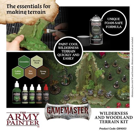 Gamemaster: Wilderness & Woodlands Terrain Kit (The Army Painter)