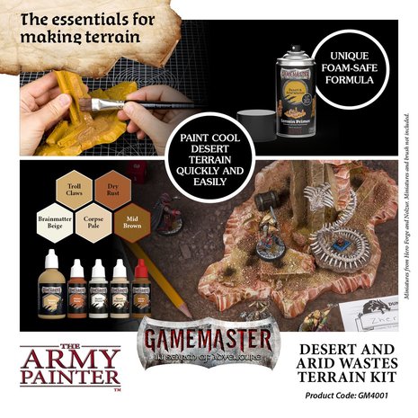 Gamemaster: Desert & Arid Wastes Terrain Kit (The Army Painter)