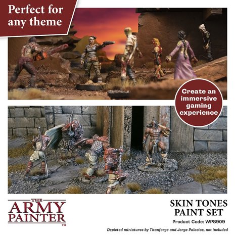 Skin Tones Paint Set (The Army Painter)
