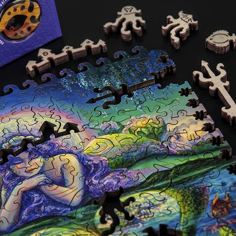 Zodiac: Vissen - Houten Puzzel (100)