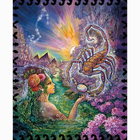 Zodiac: Schorpioen - Houten Puzzel (100)