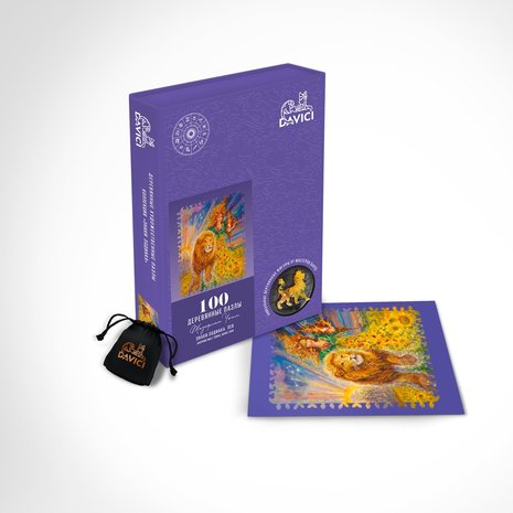 Zodiac: Leeuw - Houten Puzzel (100)