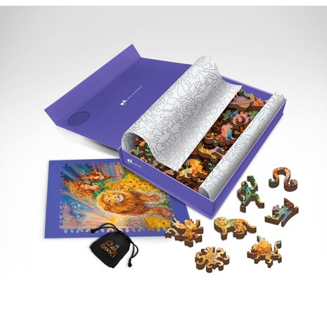 Zodiac: Leeuw - Houten Puzzel (100)