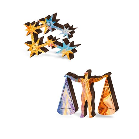 Zodiac: Weegschaal - Houten Puzzel (100)