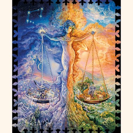 Zodiac: Weegschaal - Houten Puzzel (100)