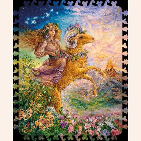 Zodiac: Ram - Houten Puzzel (100)
