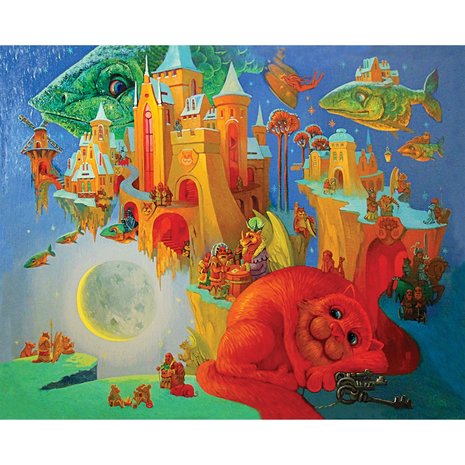 Hemelse Postbode - Houten Puzzel (230)