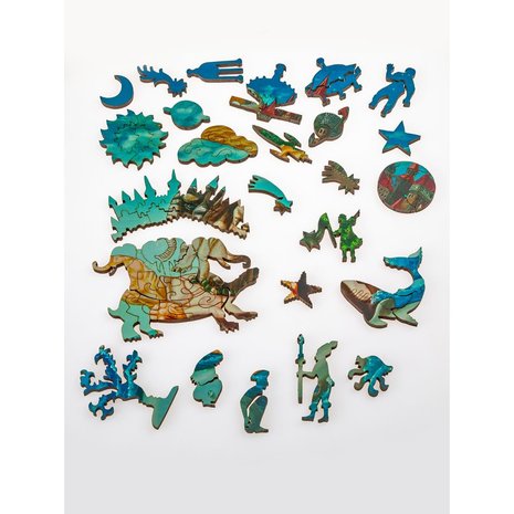 Stephen Hawking - Houten Puzzel (250)